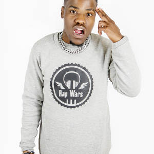 Grey Rap Wars Sweater