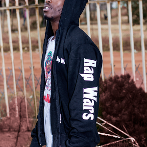 Black Zipper Hoodie RW
